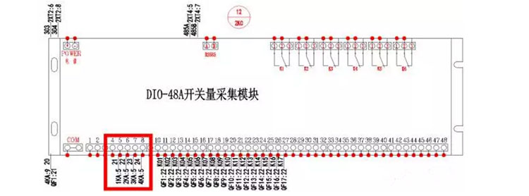 开关量采集模块