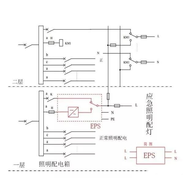 单相双输入单相输出供多层接线图