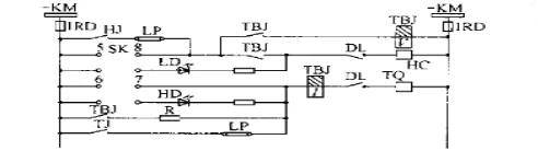 经典串联防跳回路