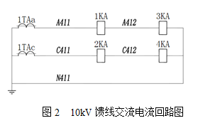 10KV馈线回路图