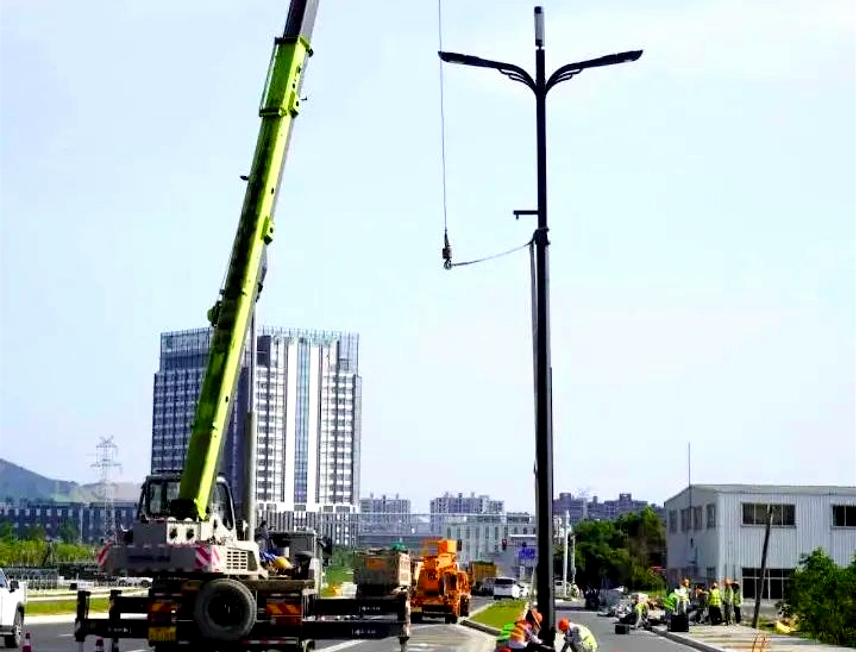 台州市首条智慧道路新利18世界杯杆项目案例