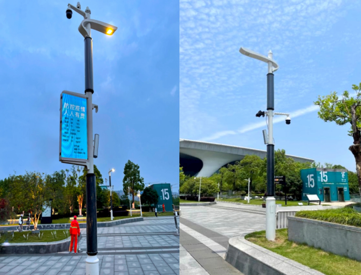 杭州市火车东站新利18世界杯杆项目案例